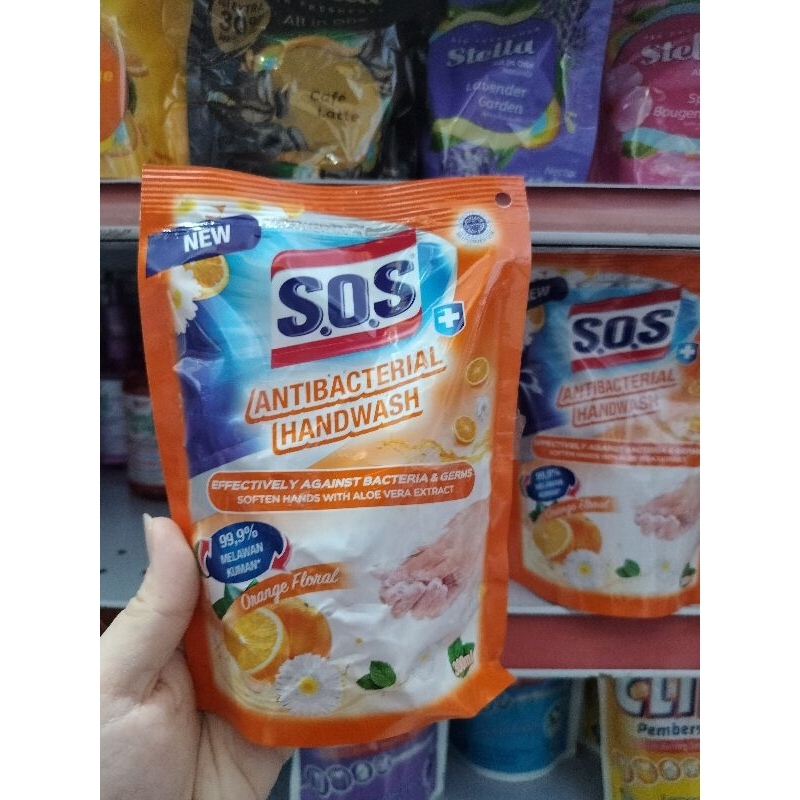 Refill Sabun Cuci Tangan SOS 300 ML