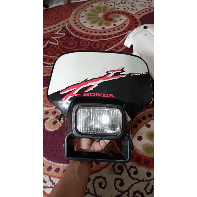 HEADLAMP LAMPU DEPAN SET ORIGINAL HONDA XR XLR