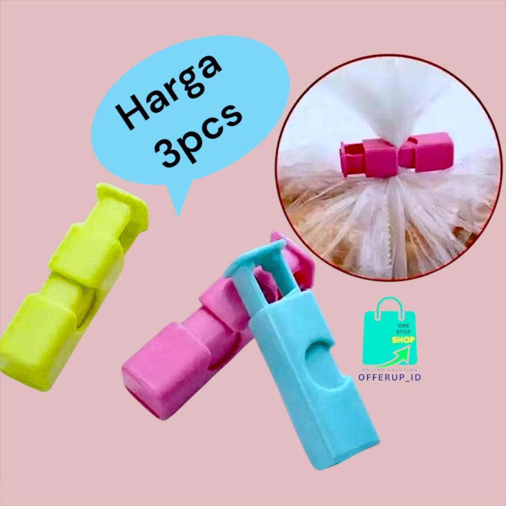 Klip Makanan Kemasan Plastik Penjepit Kemasan Makanan