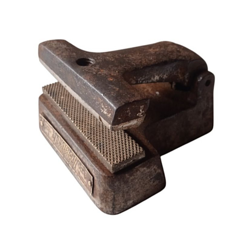

Antik Alat Press Stamp Pos dan Giro Merk HANABISHI Besi Fungsi Tua