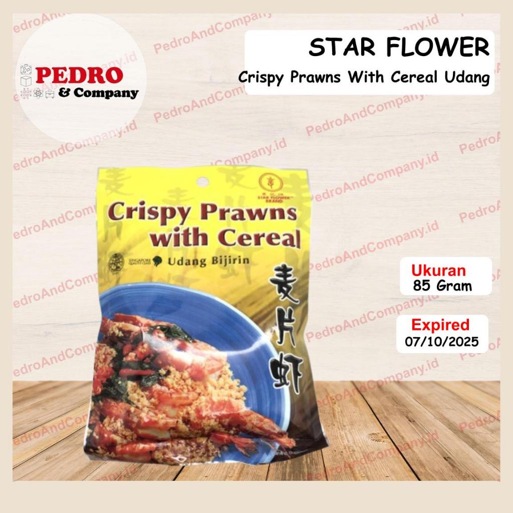 

Crispy prawns with cereal udang bijirin 85 gram