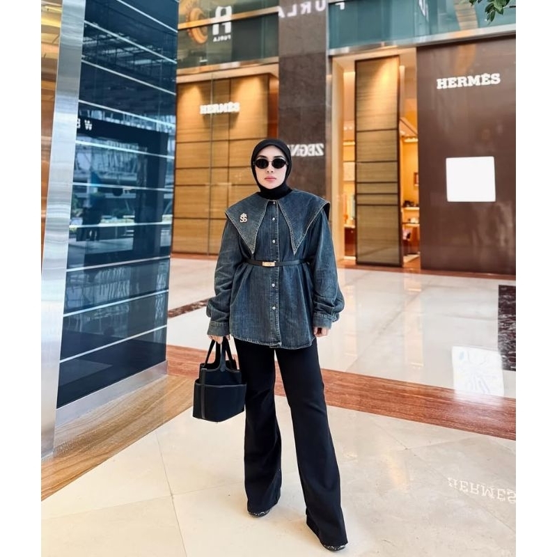 KEMEJA JIENS ORIGINAL BY SHELLASAUKIA