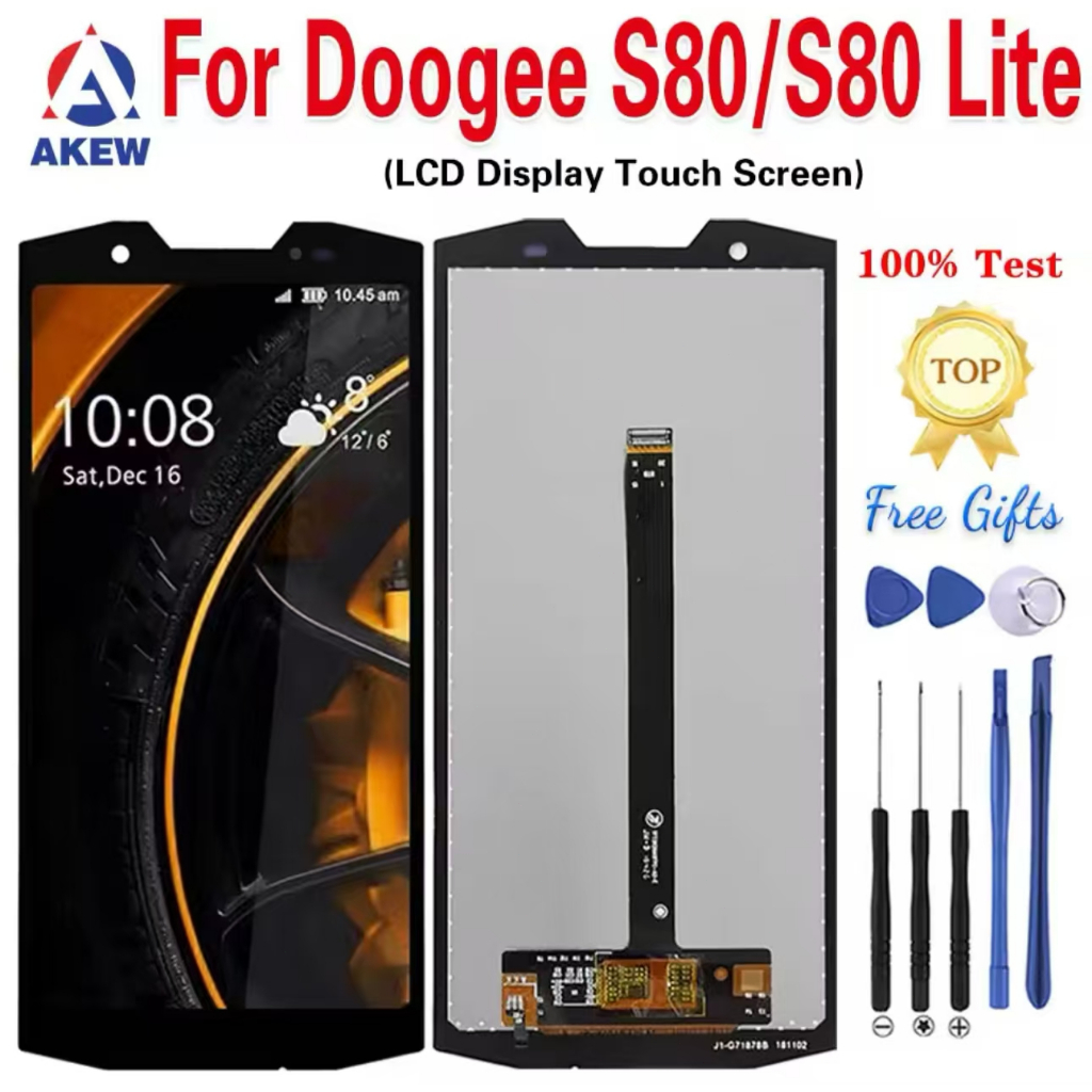 Original For Doogee S80 S80 Lite LCD Display Touch Screen New S80Lite Digitizer Assembly S 80 Phone 