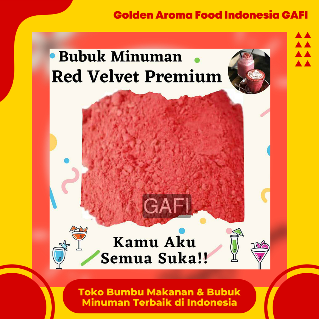 

Bubuk Minuman Red Velvet Premium 1 Kg Serbuk Minuman Rasa Red Velvet Premium Powder 1Kg Enak Murah Kekinian Terbaik