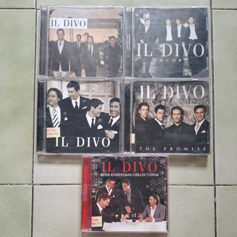 KASET CD ORIGINAL (PRELOVED) IL DIVO