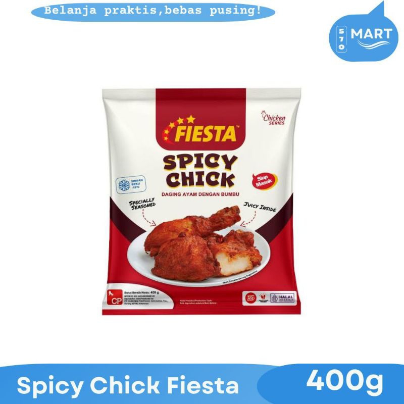 

Fiesta Spicy Chick Daging ayam dengan bumbu 400gr