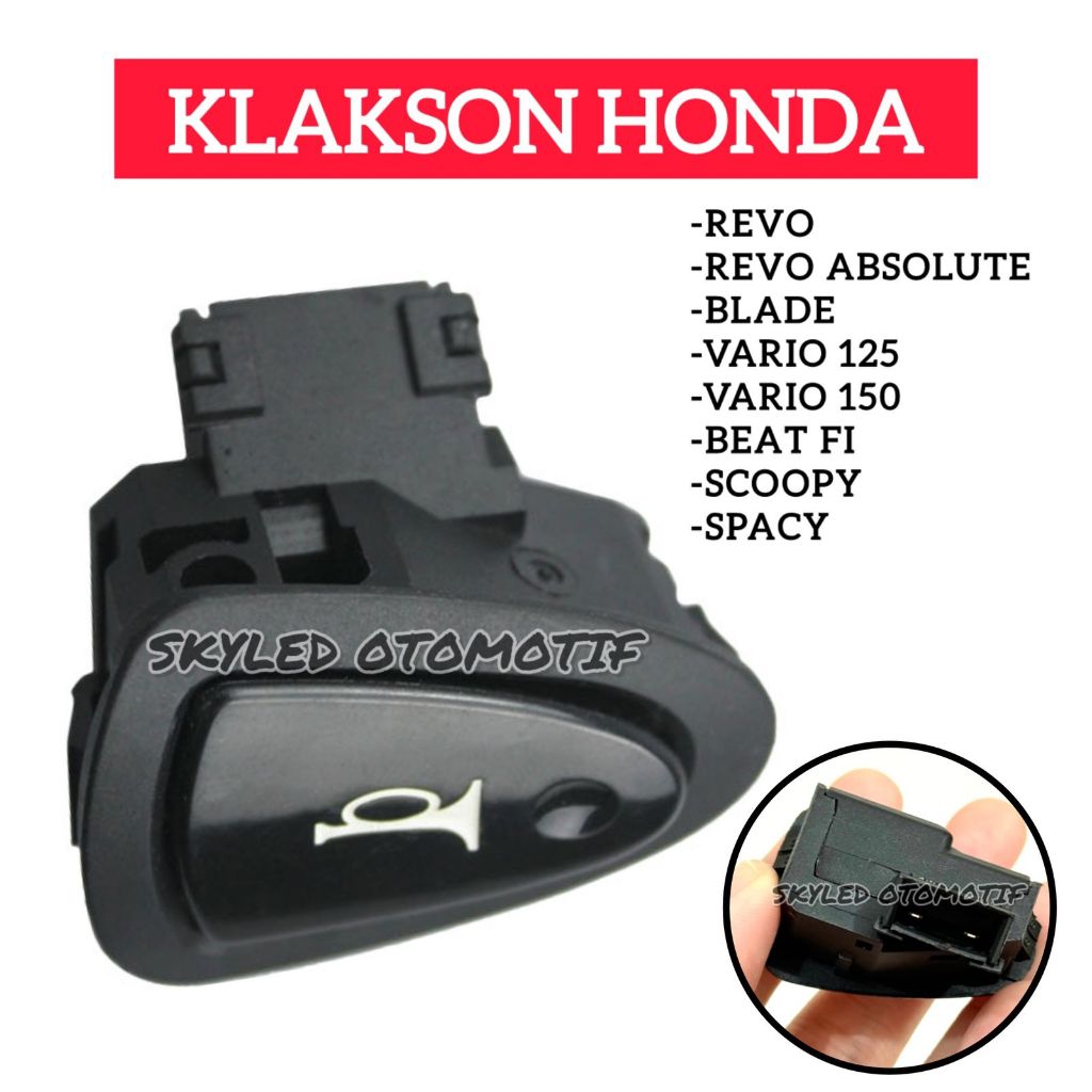 PREMIUM Tombol Klakson Honda / Saklar Klakson Untuk Motor Honda