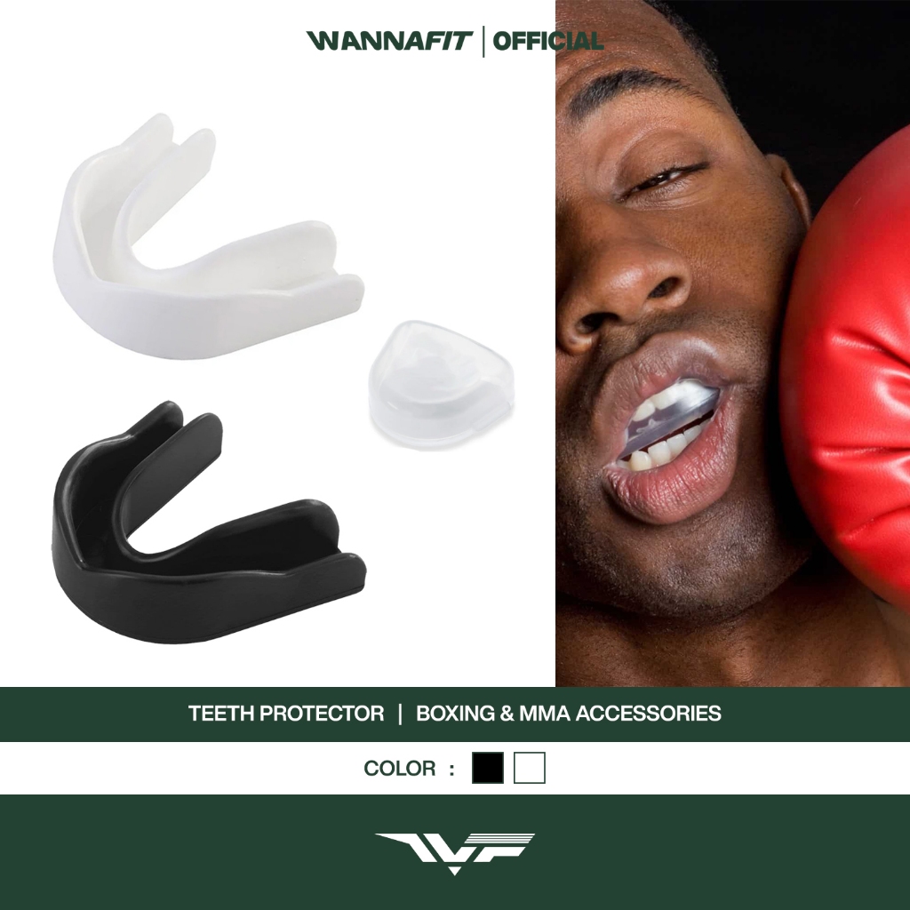WANNAFIT Gum Shield | Gumshield Pelindung Mulut | Aksesoris Olahraga Boxing MMA Muay Thai Taekwondo