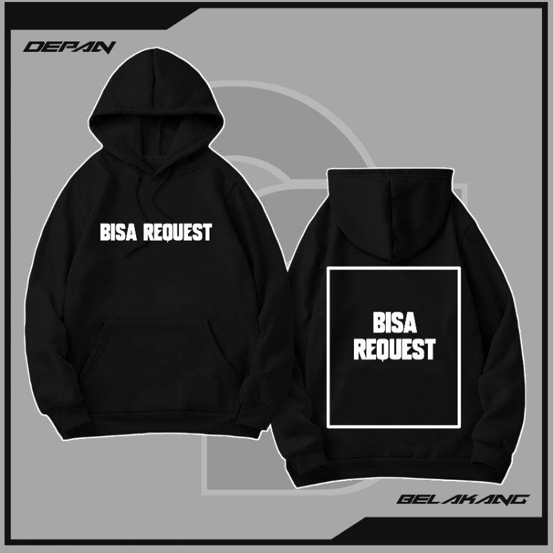 HOODIE CUSTOM SABLON SATUAN / LUSINAN | CUSTOM HOODIE SABLON BEBAS