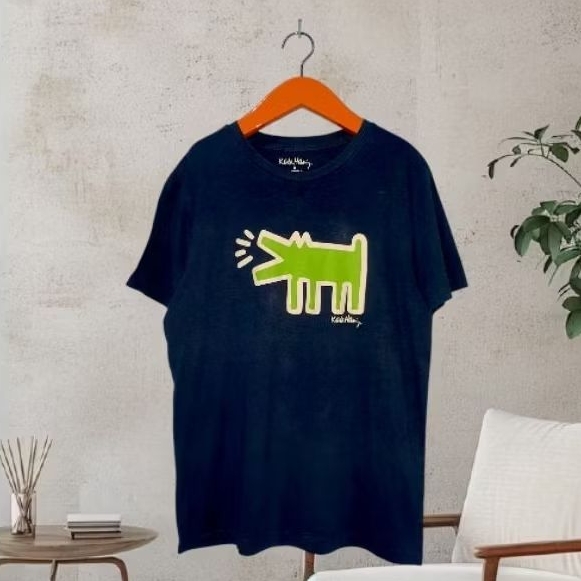Tshirt Kaos Keith Haring original second