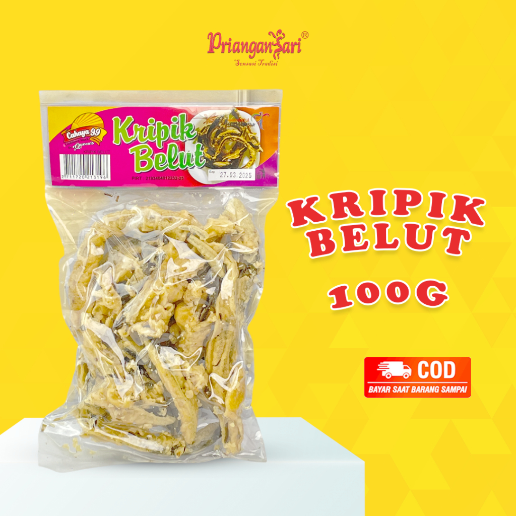 

Keripik Belut 150 Gram Cemilan Renyah Dari Belut