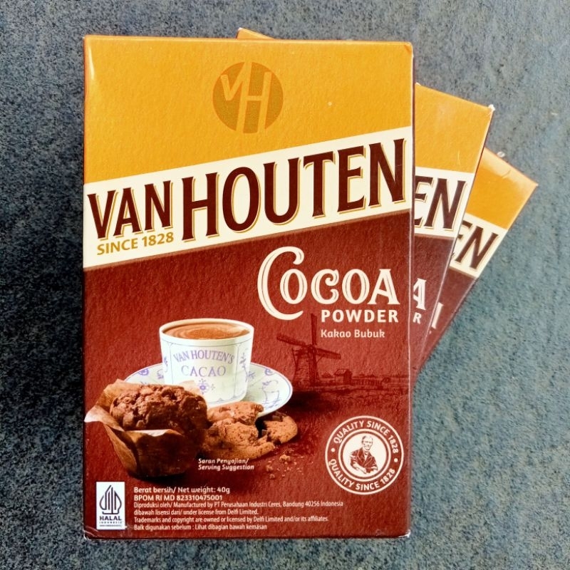 

Coklat Bubuk Cocoa Powder Van Houten 40gr ( Pcs ) [ Original ]