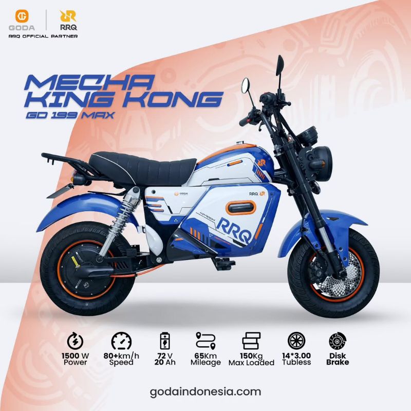 Sepeda Listrik GODA Mecha KingKong GD 199 Max