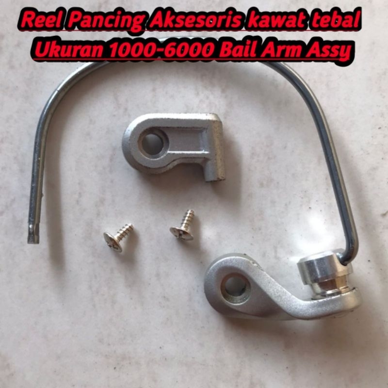 Sparepart Bail Arm Reel Xenon 1000–8000 – Kawat Tebal Universal, Kompatibel & Tahan Karat