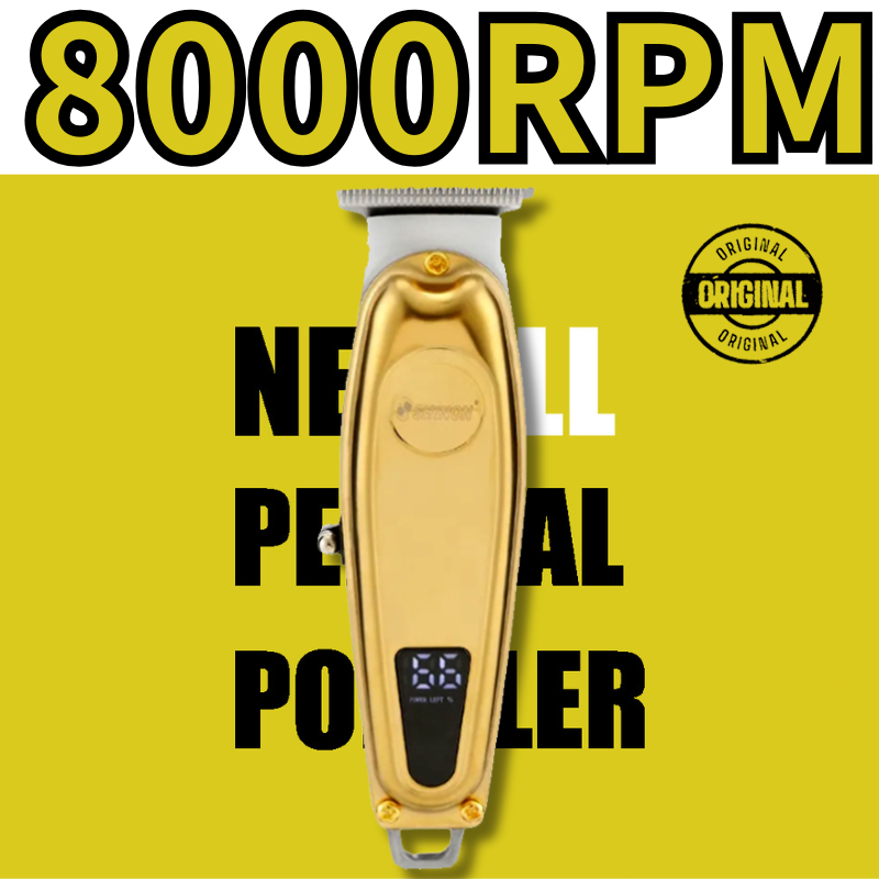 Trimmer Mesin Cukur Rambut Terbaik Alat Cukur Rambut  Pencukur rambut Cordless Hair Clipper Listrik 