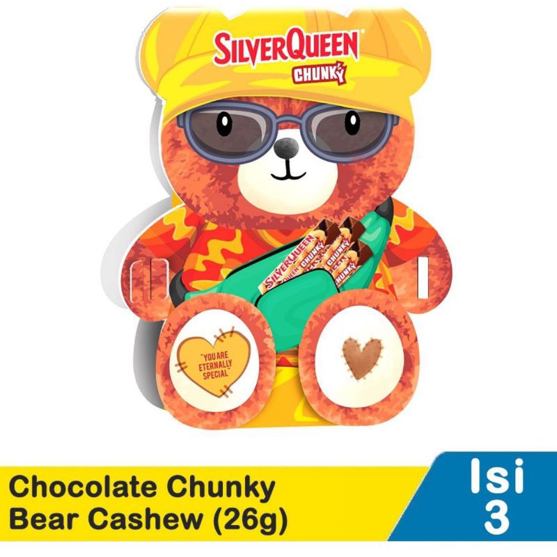 

SILVER QUEEN bear limited Edition Edisi Valentine 2025