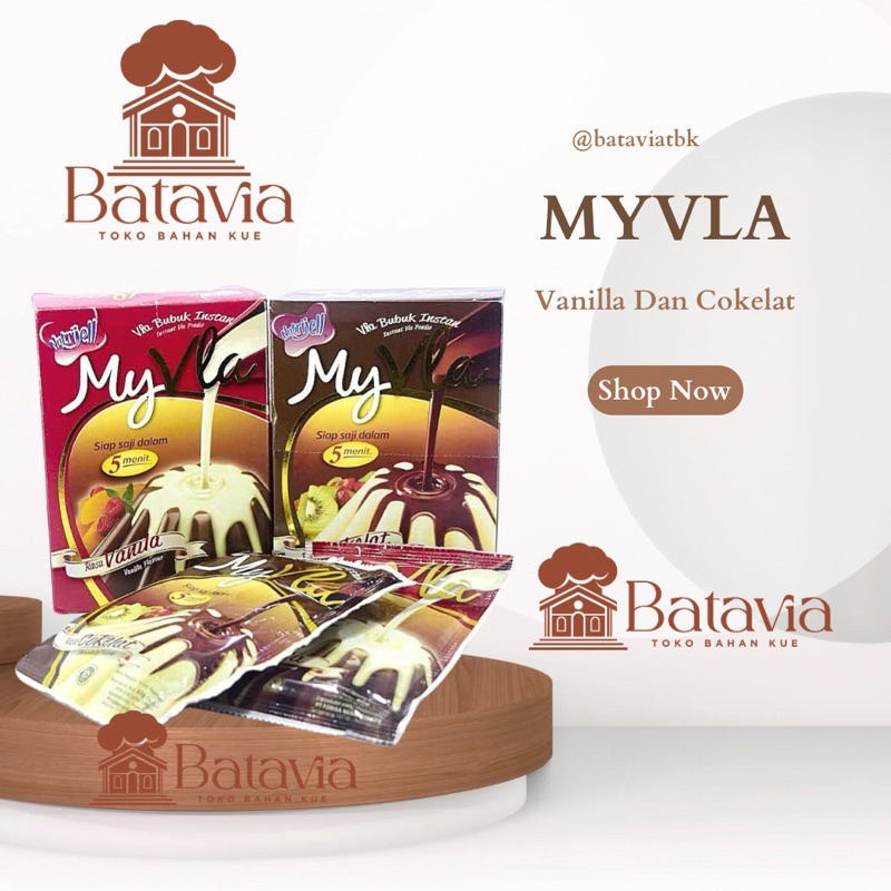 

MY VLA RASA VANILLA DAN COKELAT 1 BOX ISI 6 | BUBUK INSTANT