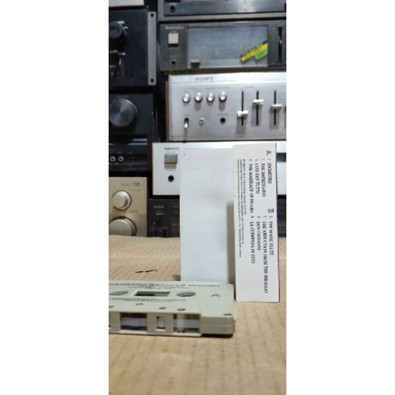 kaset pita wolfgang amadeus Mozart