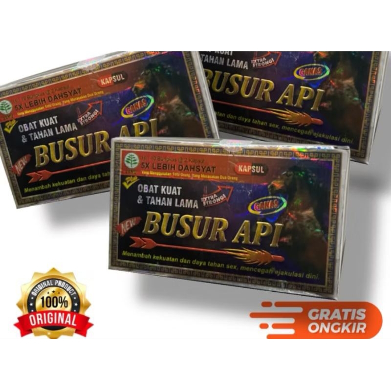 Busur Api Kapsul Original