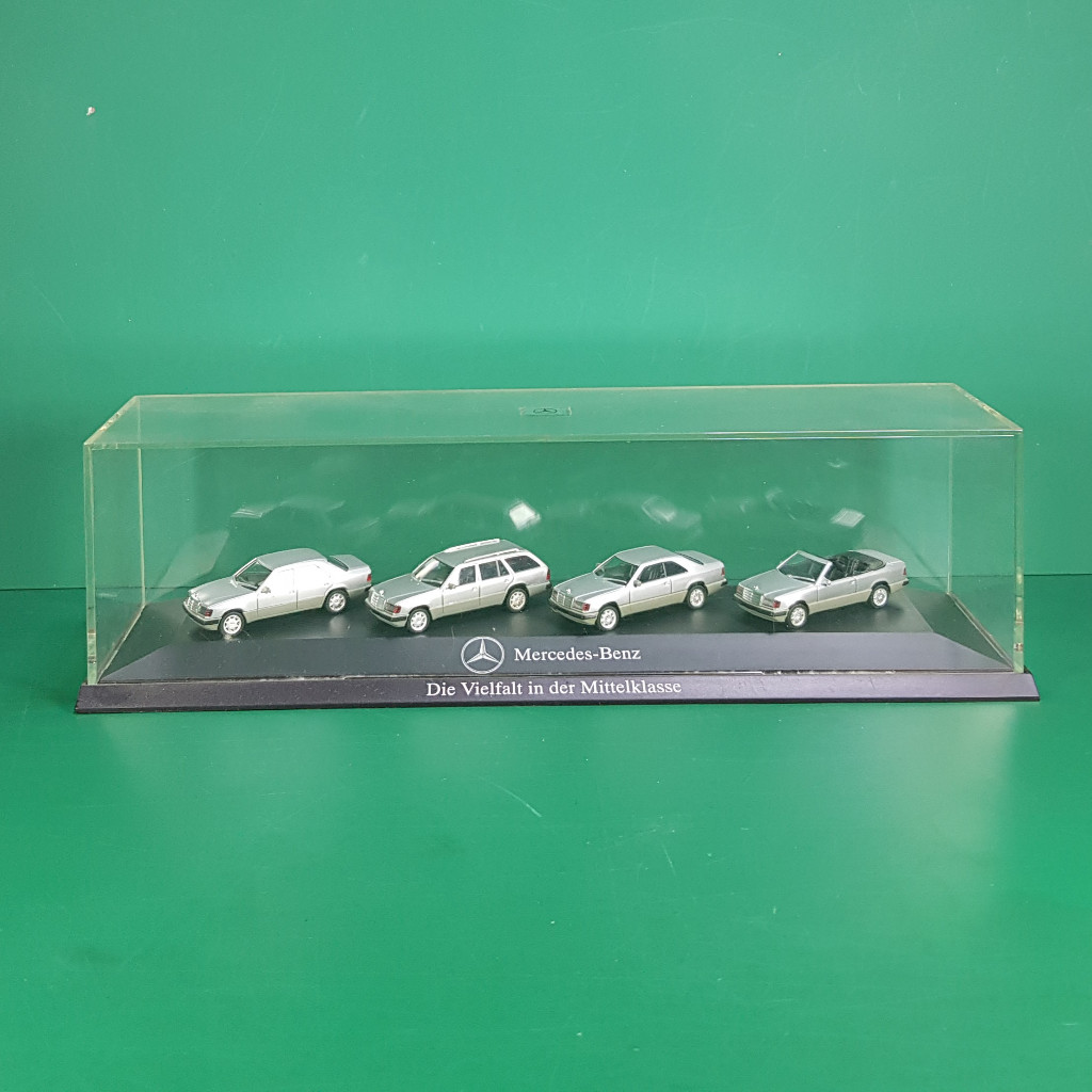 Herpa Mercedes Benz set silver miniature skala 1 87