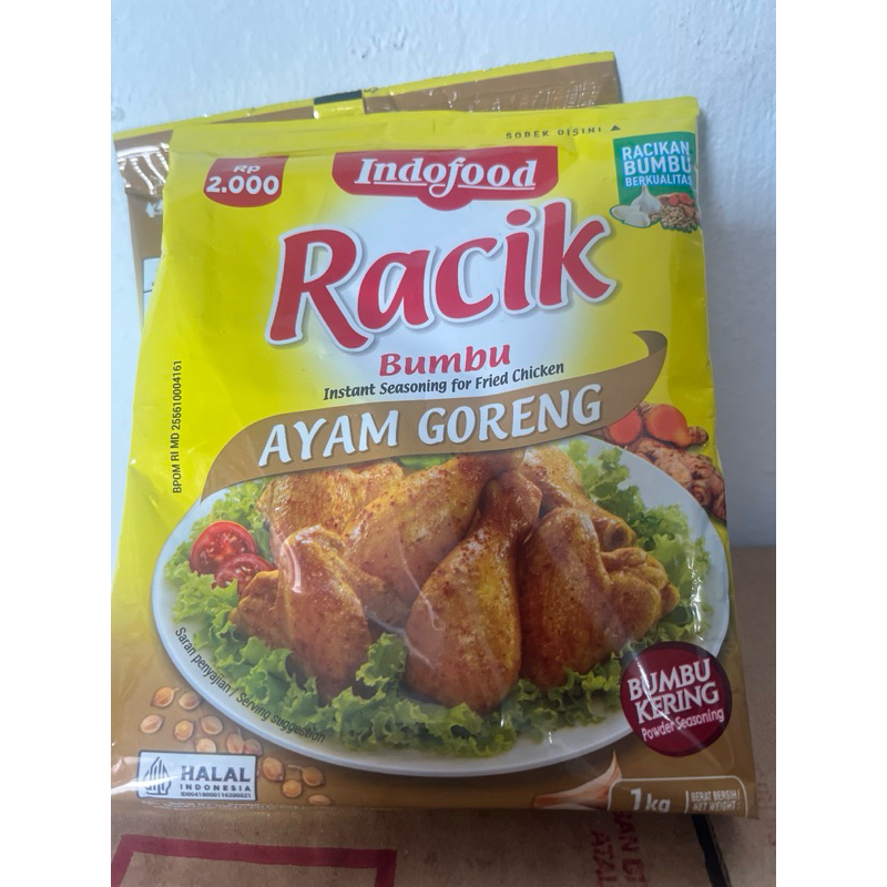 

Indofood racik bumbu ayam goreng 26gram