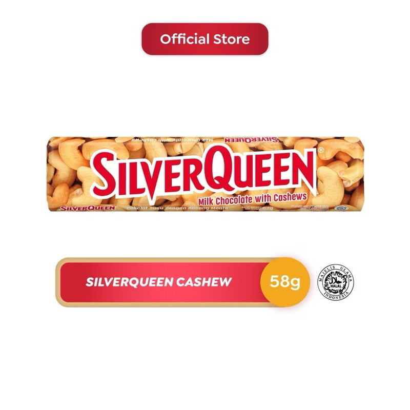 

Silverqueen Cashew 58gr