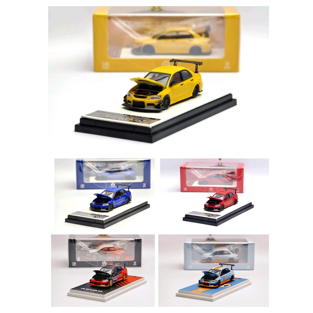 Time Micro Mitsubishi Lancer Evolution EVO X IX JDM Japan GT Wing Open Hood Series Limited Edition V