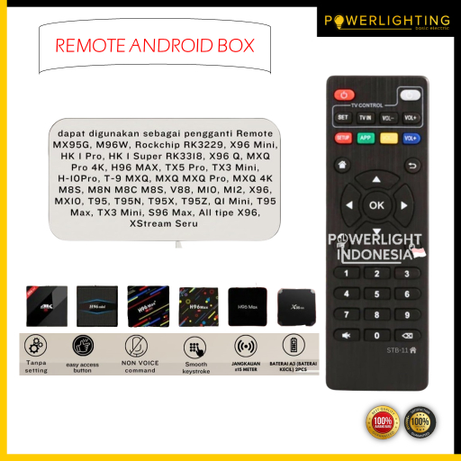 Remote Set Top Box Android TV BOX Universal MXQ PRO MX10 H96 V88 T95 X96