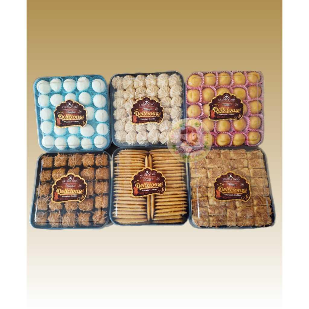 

.Krisma Food Sagu keju, cheese Almond Cookies, Pineapple Roll Edam Cheese Cookies ( ds bgr )