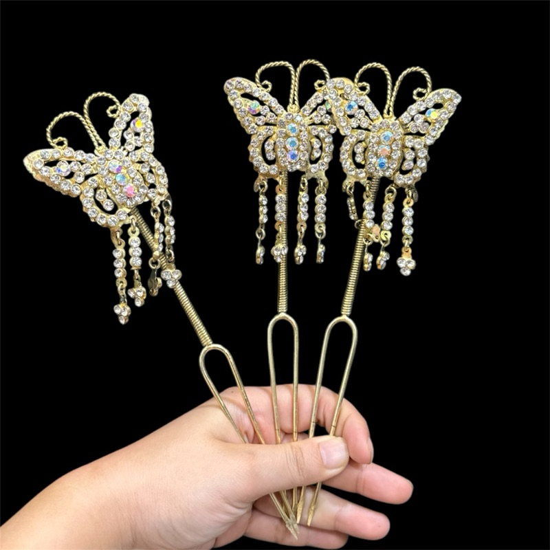 cunduk mentul kembang goyang model kupu-kupu