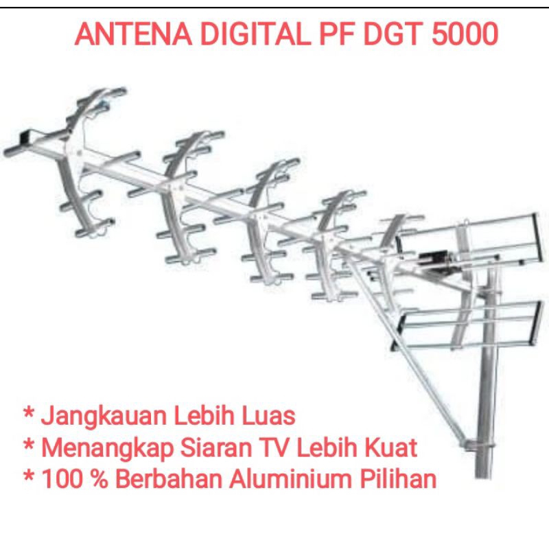 Antena Digital PF DGT 5000 / Antena TV Digital PF DGT -  5000