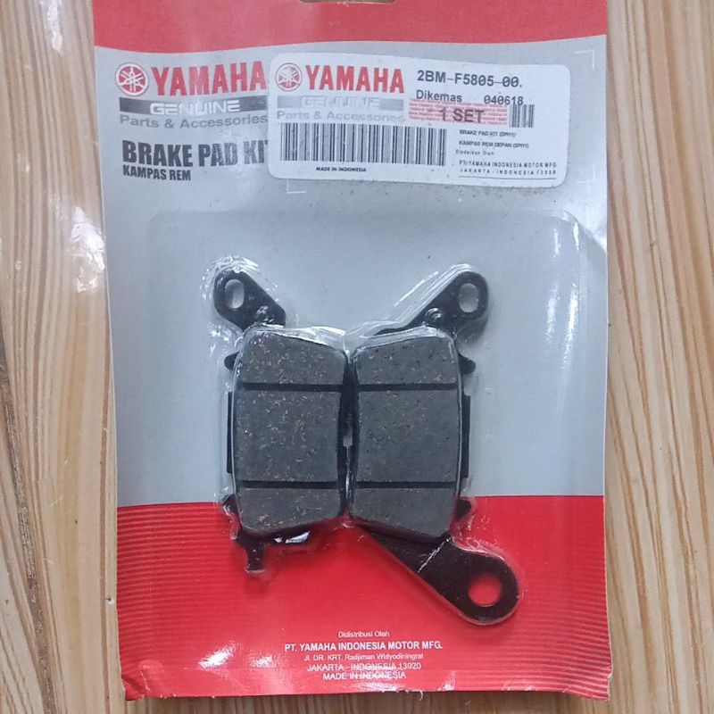 kampas rem depan/DISPAD Yamaha Mio M3,Mio Gear 125,aerox,soul GT 125,NMAX