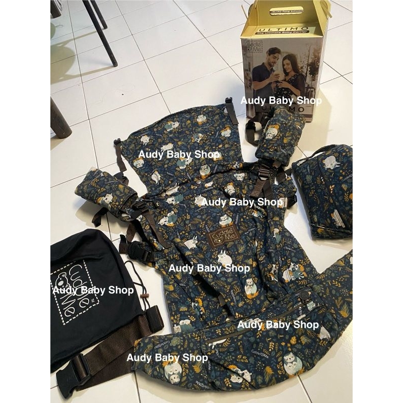 Preloved Gendongan Cuddle Me Ultimo (Mother Love Green)