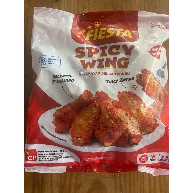 

Fiesta Spicy Wing 400 gr