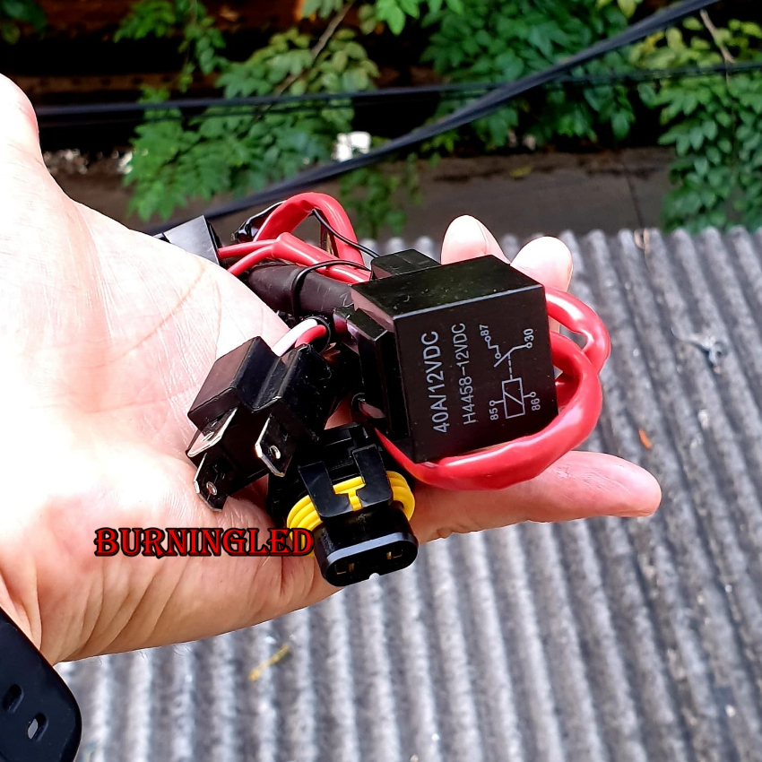 ORIGINAL RELAY BILED H4 UNIVERSAL | KABEL MOTOR 1 LAMPU KABEL MOBIL 2 LAMPU RELAY SET BILED 1 LAMPU 