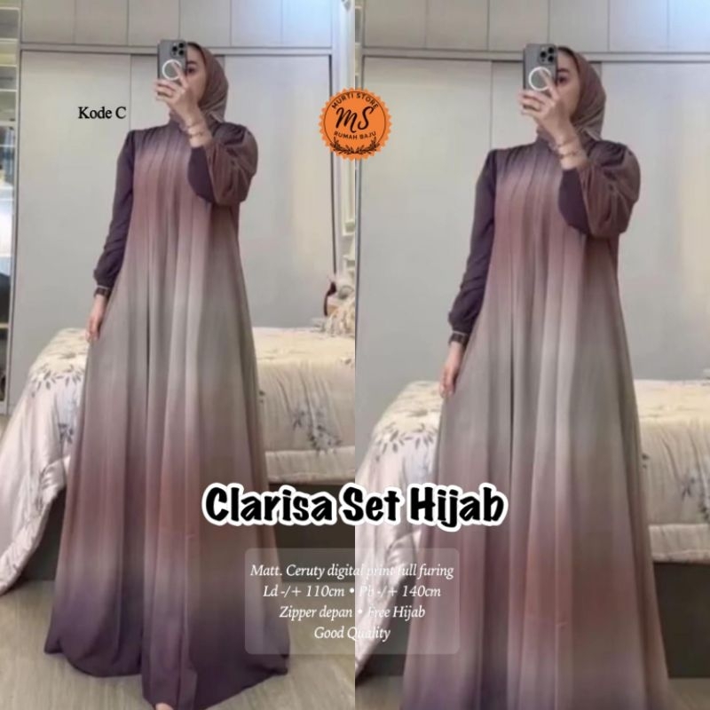 Clarisa setelan hijab by ayudia