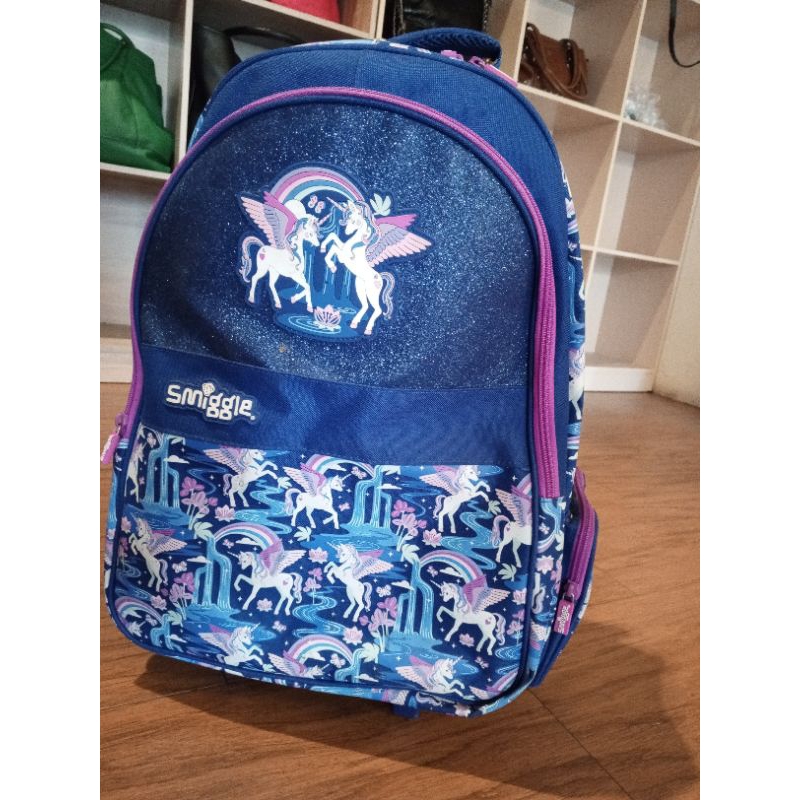 Tas smiggle troli ransel roda
