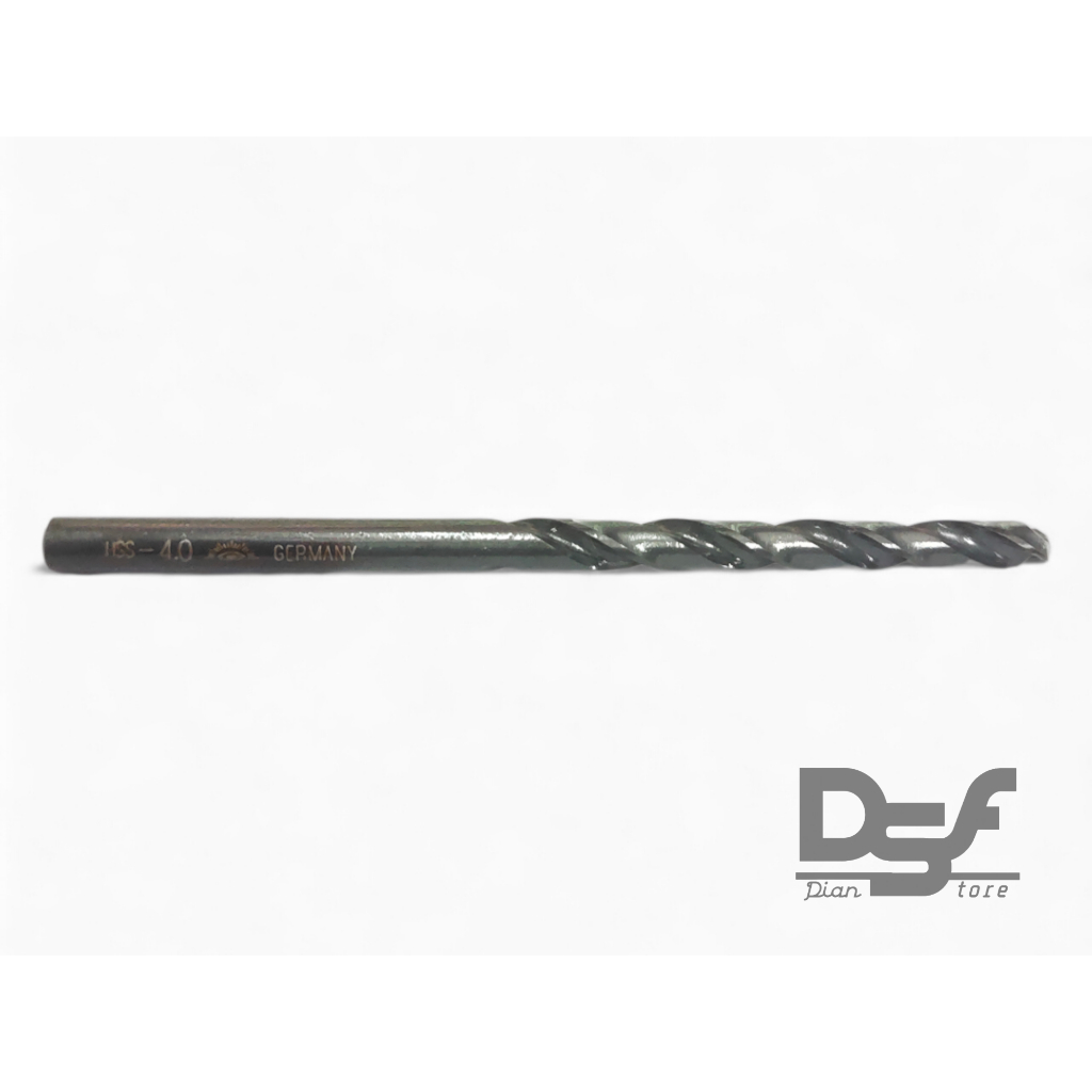 Mata Bor Besi Tjap Mata 4mm HSS DRILL Germany