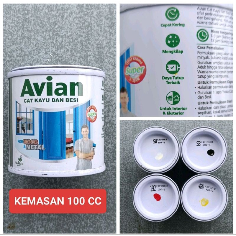 

Avian Cat Minyak Besi Kayu 100 cc