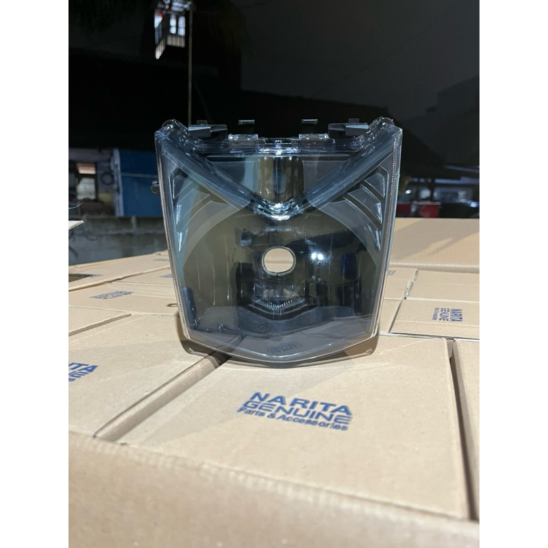 Reflektor Lampu Depan Beat FI Smoke 2012 2016 reflektor depan beat fi custom smoke hitam