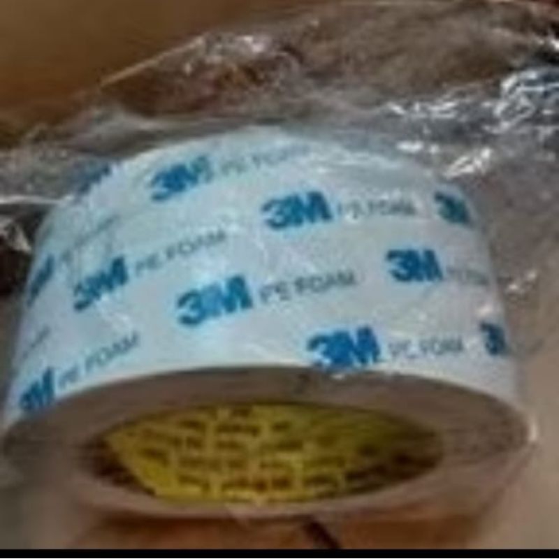 

Double Tape 3m bisa/ foam putih 2" x 4 meter