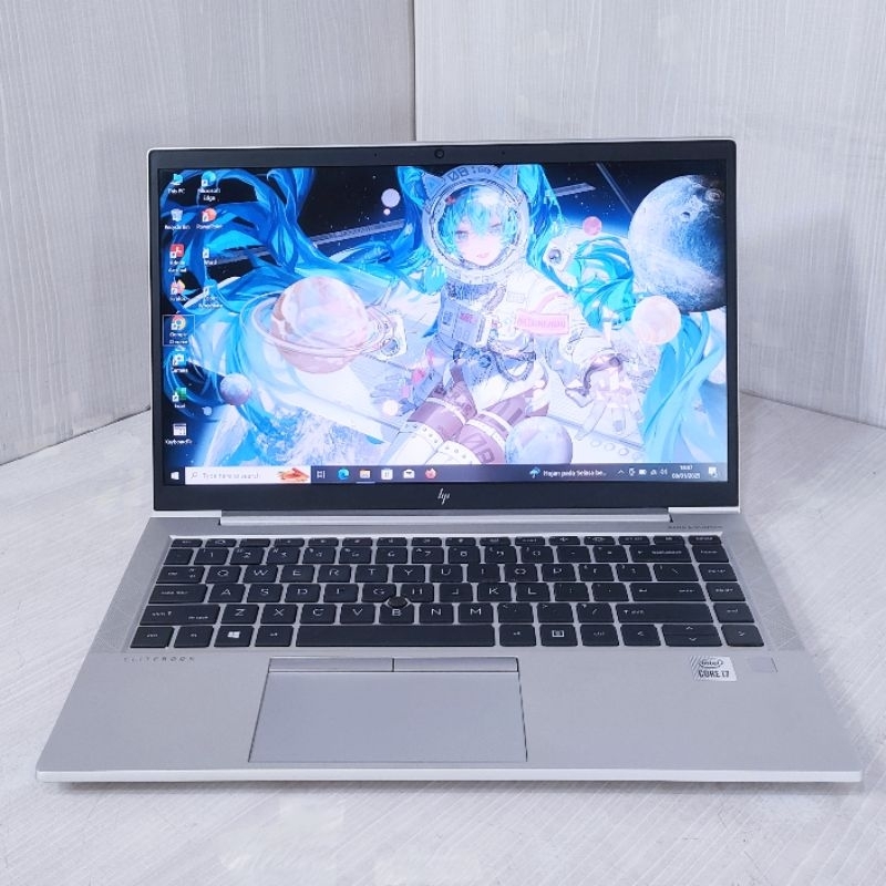 Laptop HP Elitebook 840 G7 Notebook Intel Core i7 Gen 10 RAM 8 GB SSD 512GB Layar 14" FHD Slim Secon