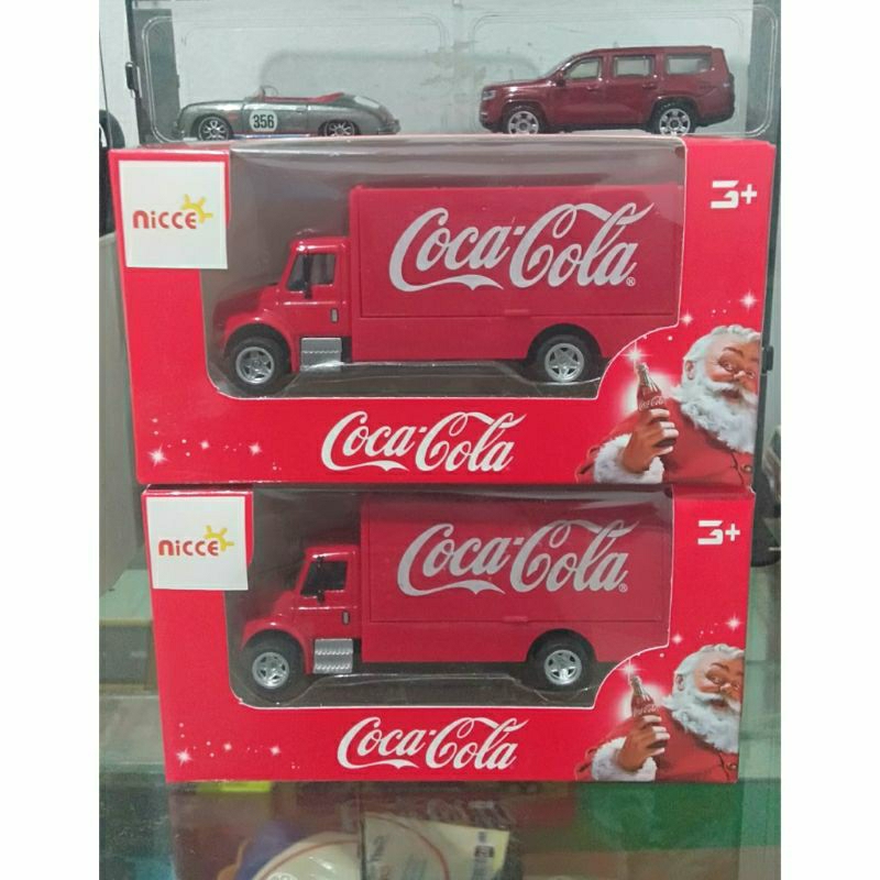 diecast truck box Coca cola