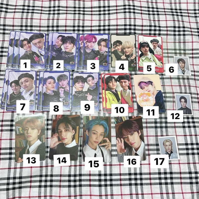 PC PHOTOCARD SKZ STRAY KIDS STRAYKIDS HYUNJIN FELIX BANGCHAN LEEKNOW HAN SEUNGMIN CHANGBIN I.N JISUN