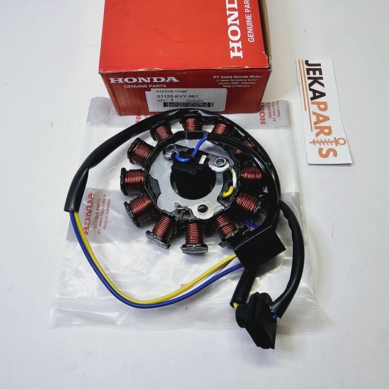 Spull Spul Assy Komplit Motor Beat Scoopy Spacy Karbu KVY.