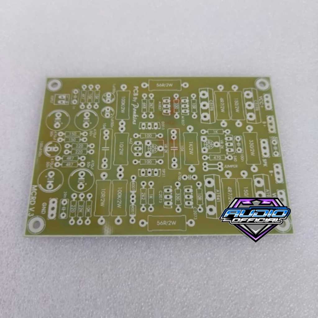 PCB Driver Power MCRD V3 Bahan Fiber FR4 Fiberglass