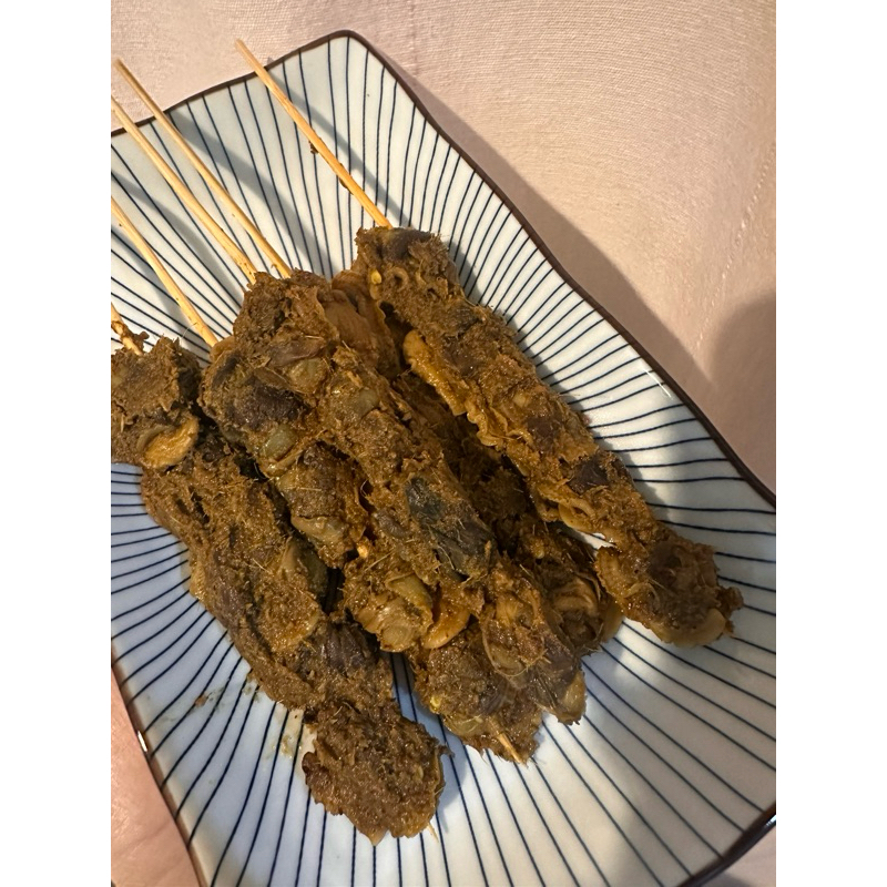 

sate kerang khas medan (vakum)
