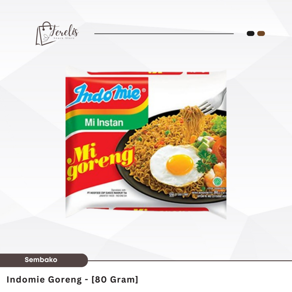 

Indomie Goreng 80 Gram - [Pcs]