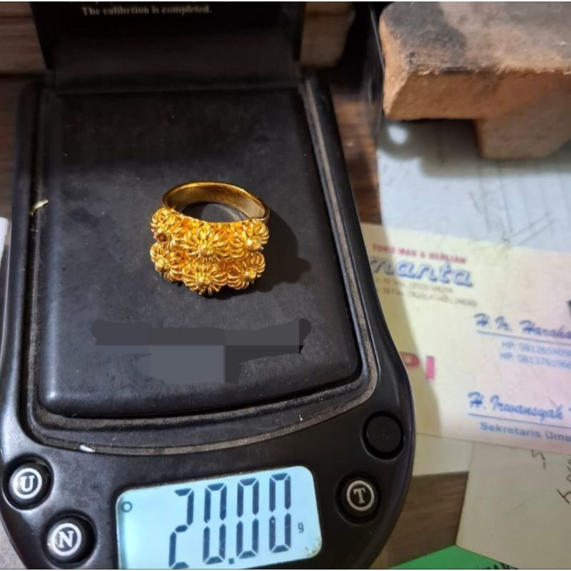 Cicin Matahari 20 gram Emas LM/London 24K kadar 99,9%