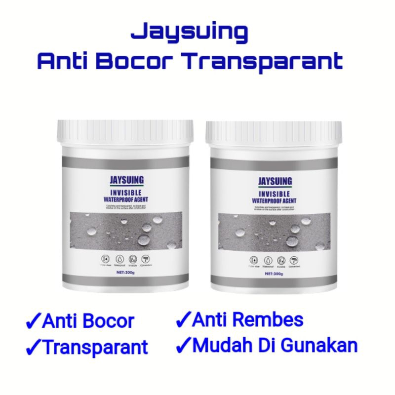 Jaysuing invisible waterproof lem anti bocor anti rembes 1kg serbaguna